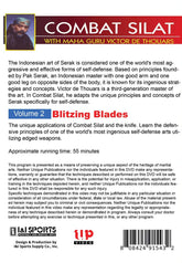 Indonesian Combat Pentjak Silat #2 Blitzing Blades DVD Victor deThouars sword